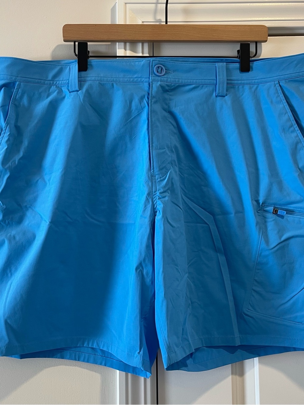 Under Armour Fish Hunter Shorts Bright Blue Stretch Golf Fishing Men’s Size 44